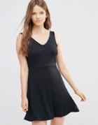 Jdy Skater Dress In Navy - Dark Navy