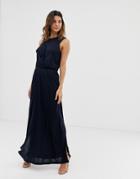 Y.a.s Storma Maxi Dress-black