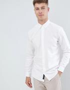 Produkt Smart Shirt In Slim Fit Stretch - White