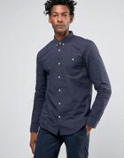 Kiomi Shirt In Regular Fit - Navy