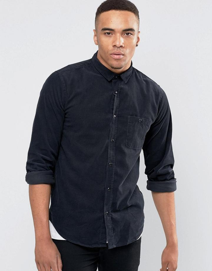 Brave Soul Striped Shirt - Green