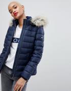 Tommy Jeans Down Padded Jacket - Navy