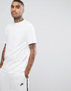 Asos Relaxed Fit T-shirt In Pique In White - White