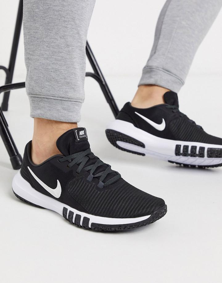 Nike Training Flex Control Tr4 Trainers In Black