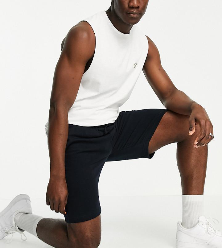 French Connection Tall Jersey Short-blues
