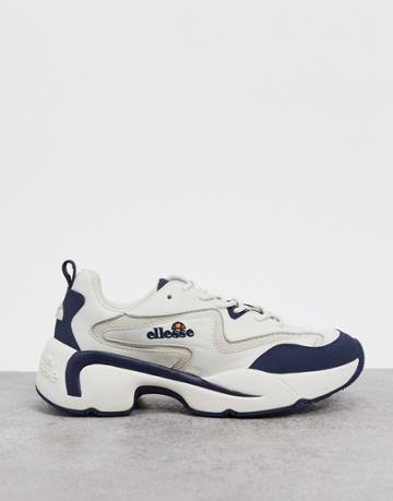 Ellesse Indus Chunky Running Sneakers In Off-white