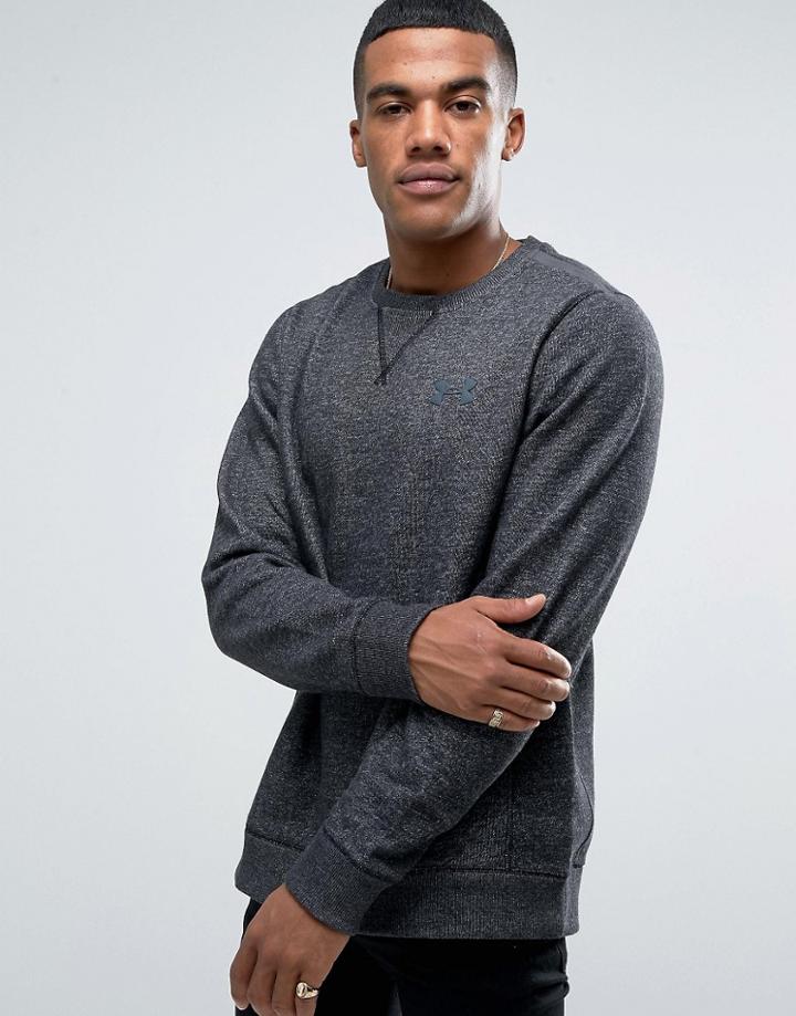 Under Armour Varsity Crew Sweat In Black 1285085-002 - Black