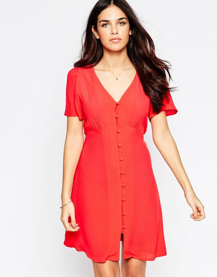 Style London Tea Dress - Red