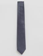 Penguin Formal Black Pattered Tie - Black