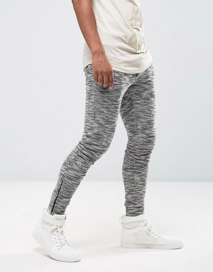 Serge De Nimes Waffle Jogger - Gray