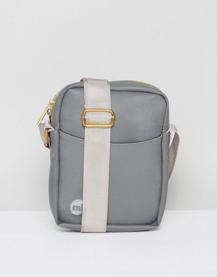 Mi-pac Rubber Flight Bag In Gray - Gray
