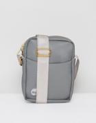Mi-pac Rubber Flight Bag In Gray - Gray