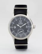 Techne Merlin Nato Strap Watch In Black - Black