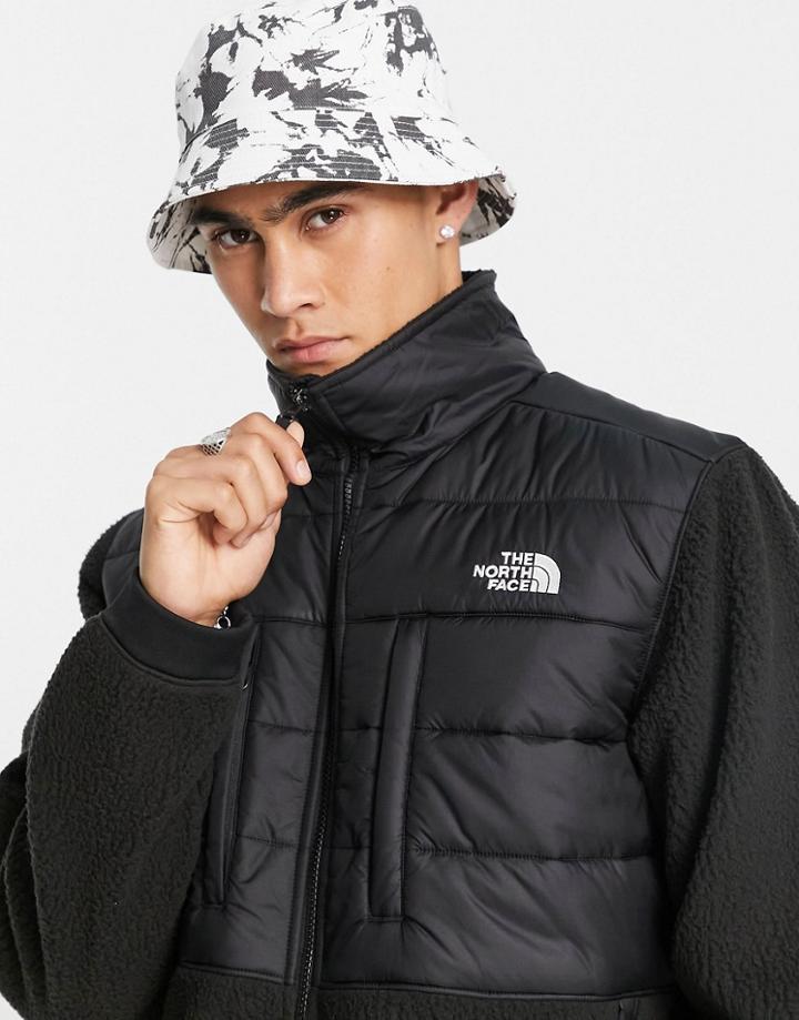 The North Face Denali Insulated Fleece Jacket In Black