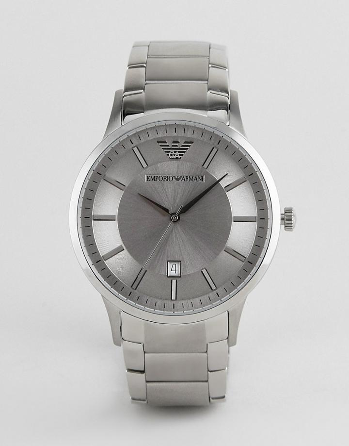 Emporio Armani Ar2478 Mens Stainless Steel Watch - Silver