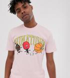 Chinatown Market Fun Sports T-shirt In Pink