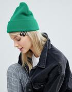 Monki Beanie Hat - Green