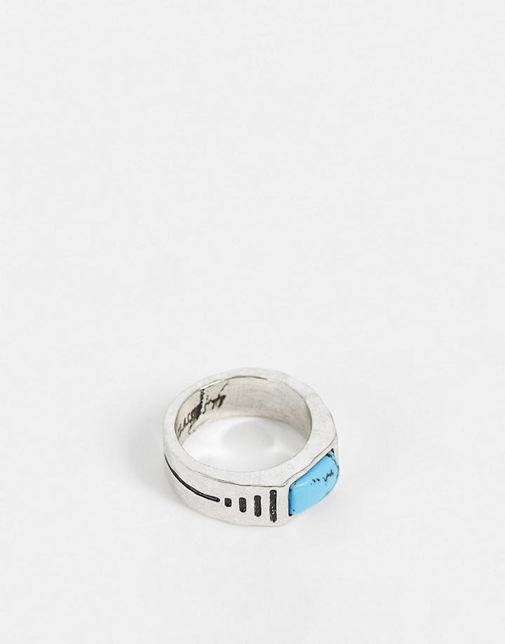 Classics 77 Island Life Relic Band Ring In Silver