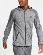 Gympro Apparel Active Running Hoodie In Gray
