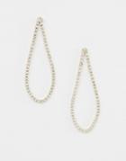 Ashiana Thread Loop Earrings - Gold