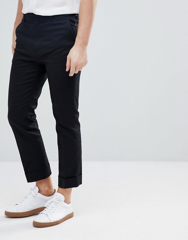 Weekday Santana Pants - Navy
