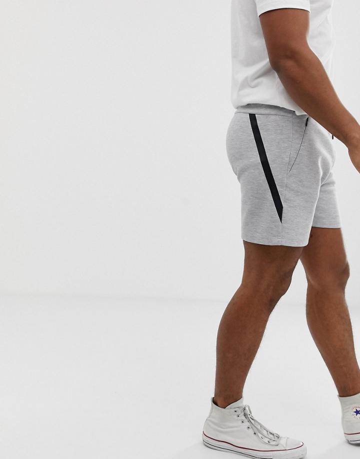 Jack & Jones Jersey Shorts In Gray - Gray