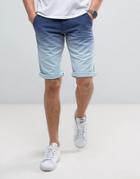 Esprit Color Fade Chino Shorts - Navy