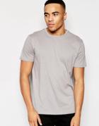 New Look Crew Neck T-shirt In Gray - Gray