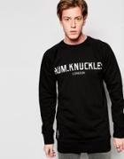 Rum Knuckles Sweater Logo - Black