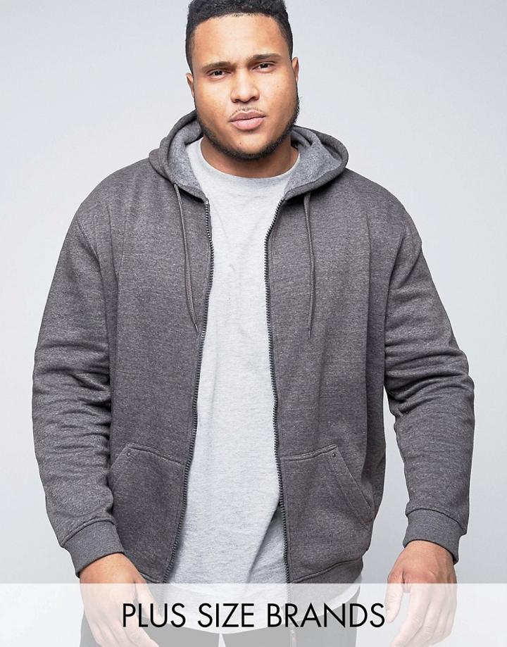 Duke Plus Hoodie In Gray - Gray