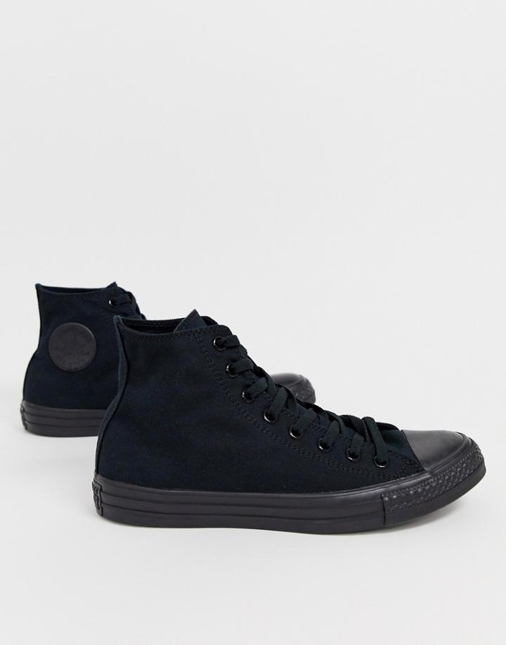Converse All Star Hi Sneakers In Black M3310c