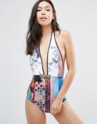 Clover Canyon Printed Swimsuit - Multi