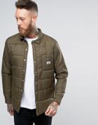 Penfield Albright Quilted Shirt Jacket - Green