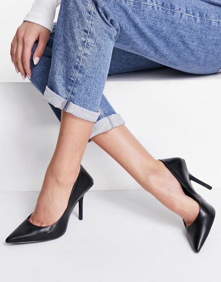 Aldo Jess Pointed Stiletto Pumps In Back-black