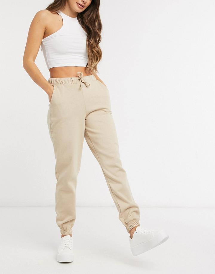Vero Moda Sweatpants In Camel-neutral