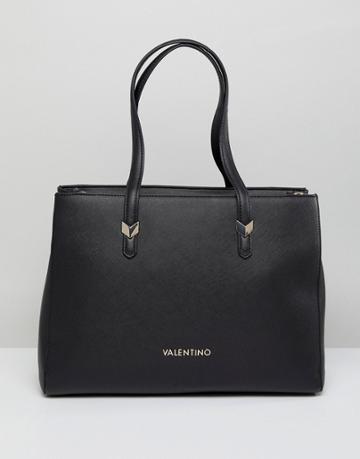 Valentino By Mario Valentino Tote Bag In Black - Black