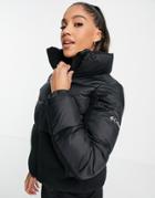 Columbia Leadbetter Point Puffer Jacket In Black