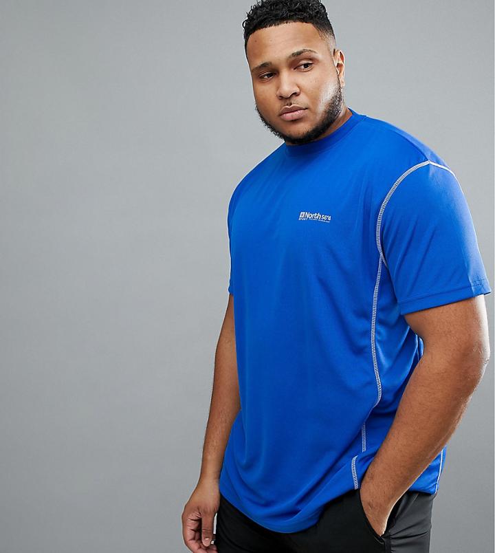 North 56.4 Sport T-shirt In Blue - Blue