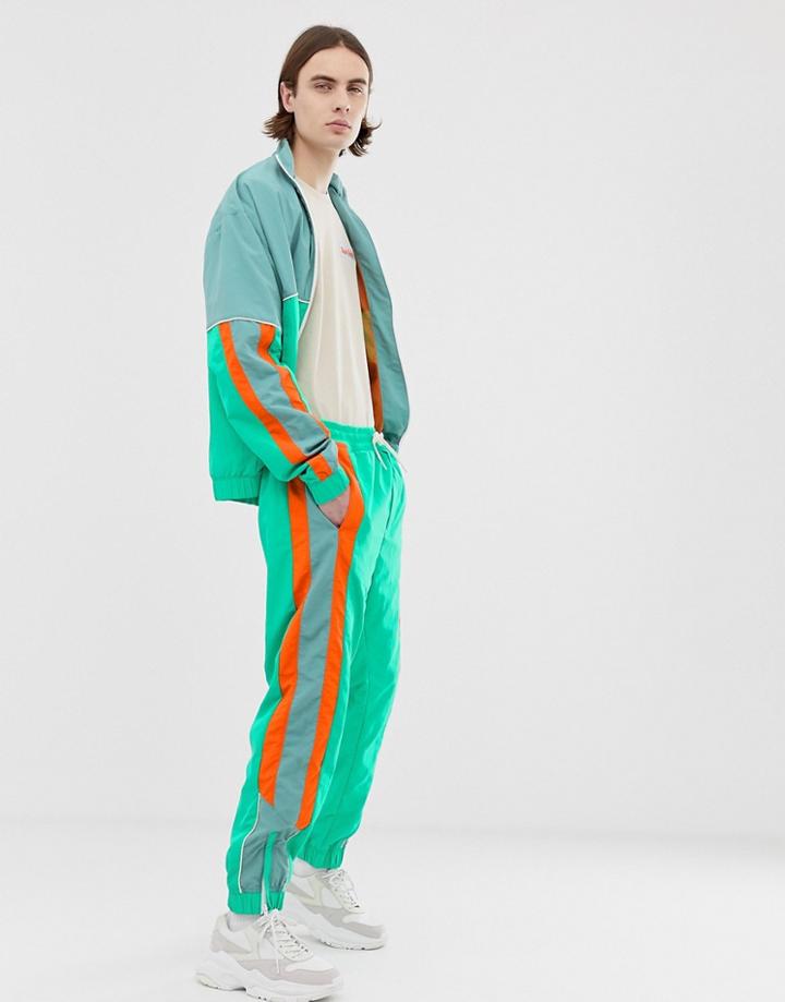 Weekday Glenn Sweatpants In Green - Green