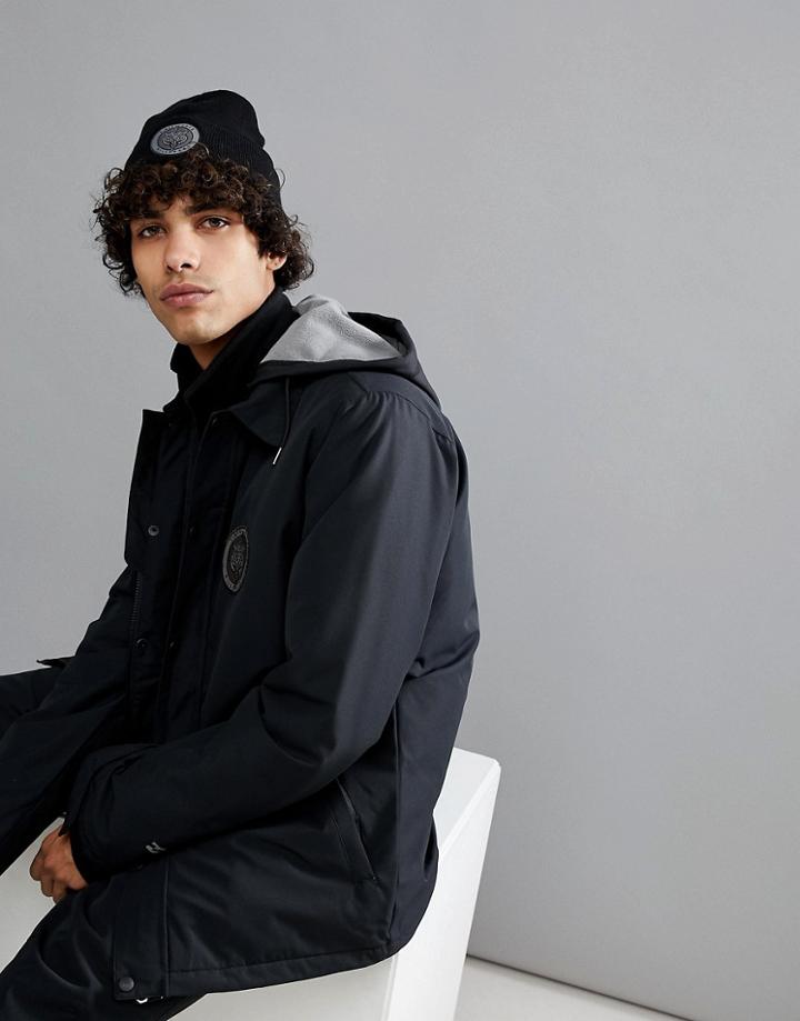 Billabong Velocity Snow Jacket In Black - Black