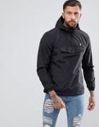 Lyle & Scott Overhead Jacket In Black - Black