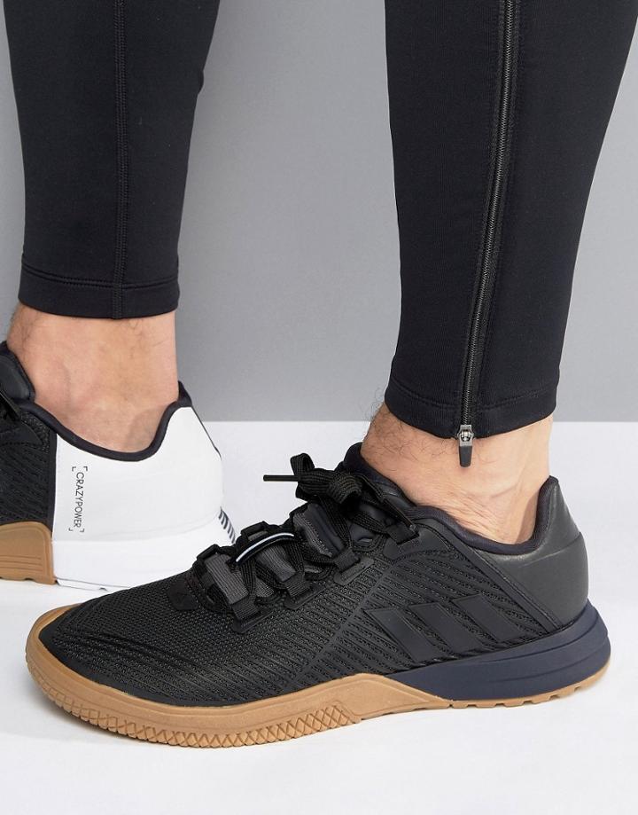 Adidas Crazy Power Training Sneakers In Black Ba8931 - Black