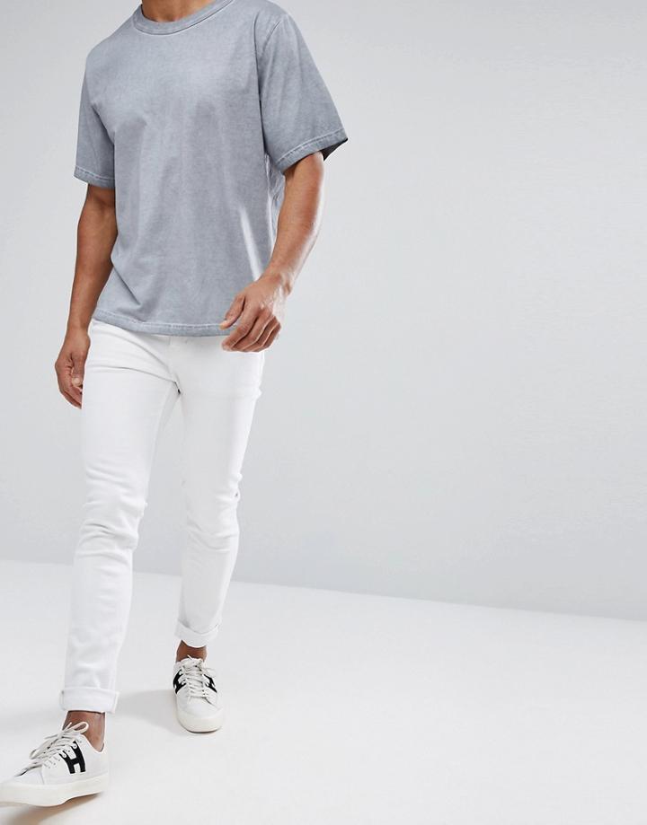 Cheap Monday Tight White Skinny Jeans - White