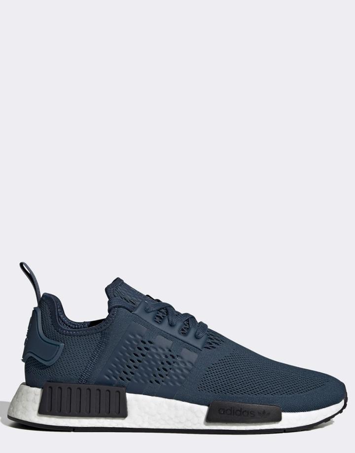Adidas Originals Nmd R1 Sneakers In Navy