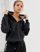 Puma Taped Hoodie In Black - Black