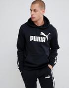 Puma Taping Pullover Hoodie In Black 85241601 - Black