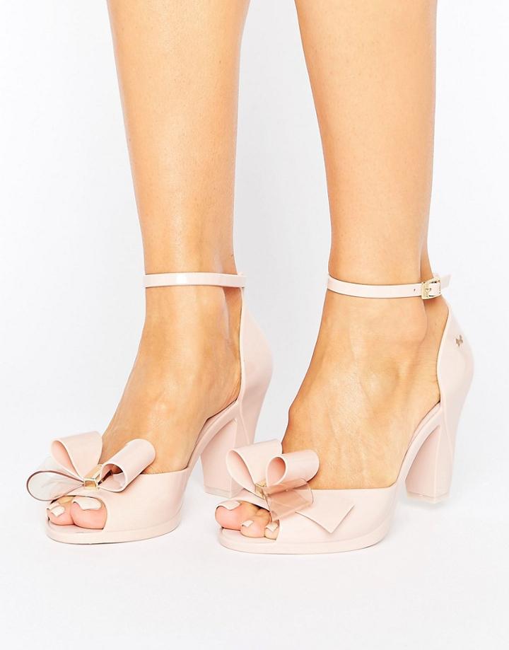 Zaxy Diva Bow Sandal - Beige