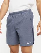 Nike Running Challenger 7 Inch Shorts In Navy