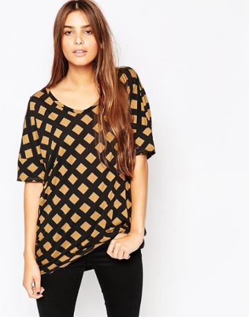 The Furies Uchi Criss Cross Short Sleeve T-shirt
