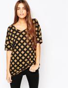 The Furies Uchi Criss Cross Short Sleeve T-shirt
